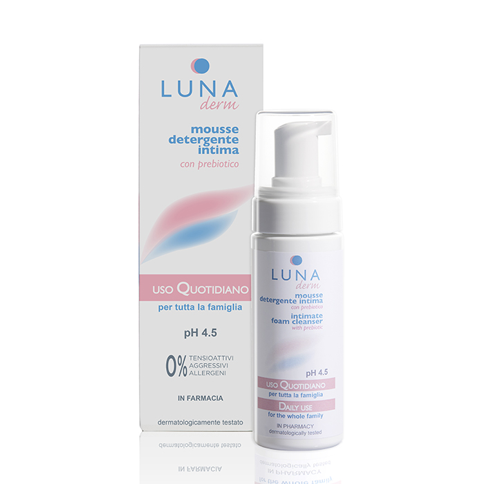 Lunaderm mousse detergente intima p.H 4,5