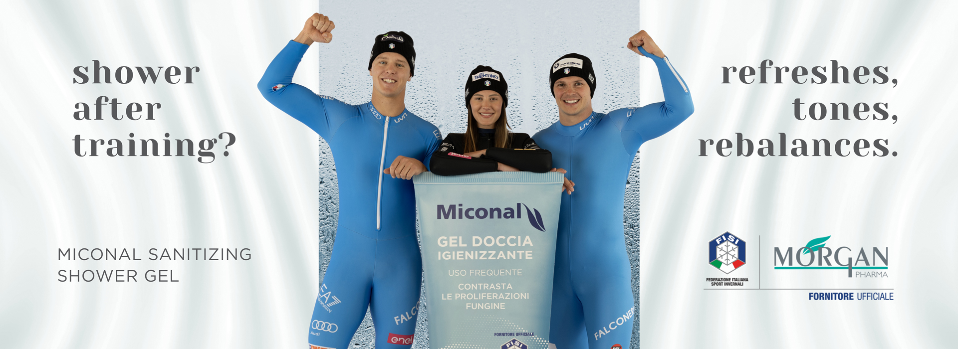 MICONAL SANITIZING SHOWER GEL - MORGAN PHARMA X FISI